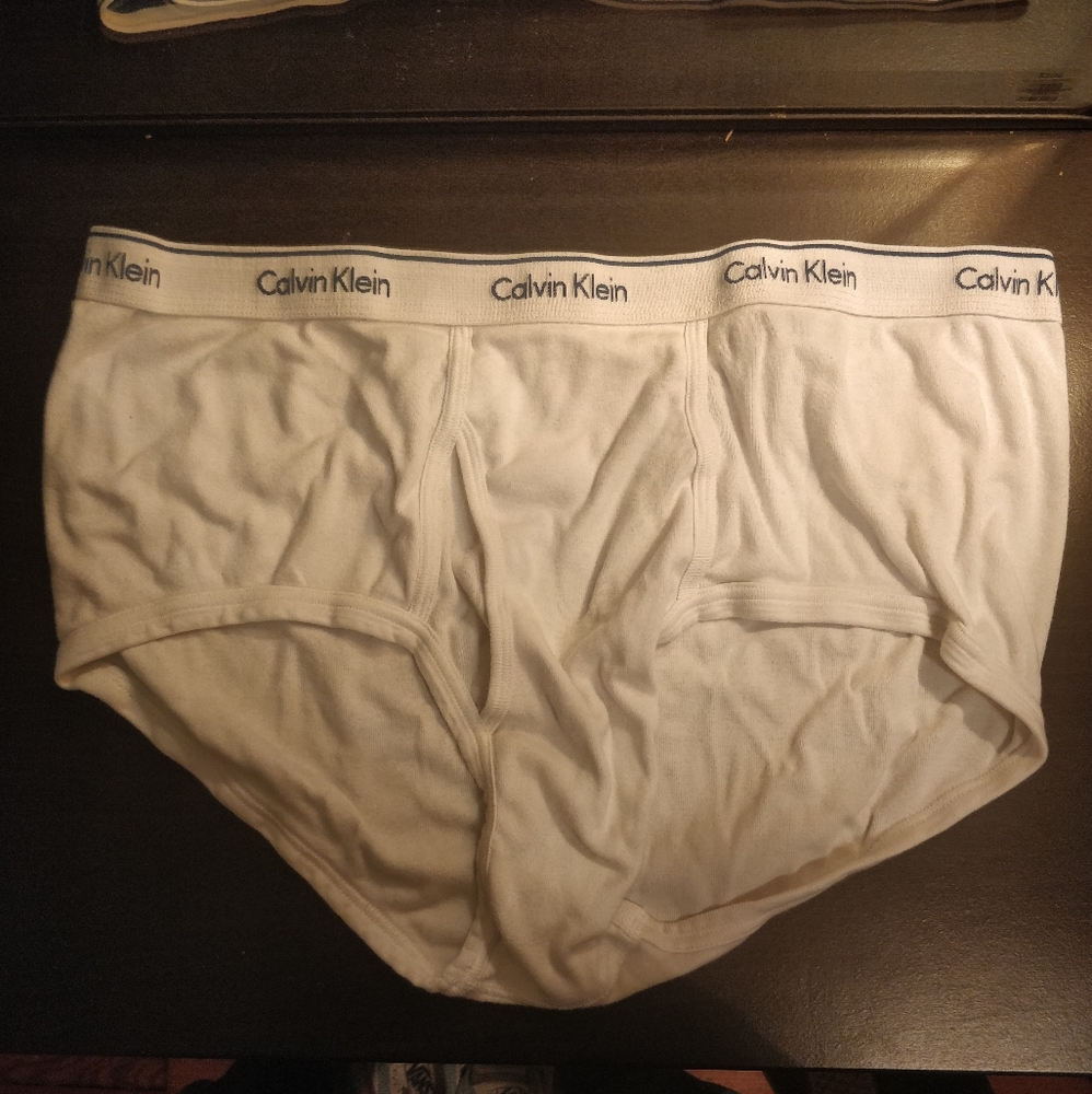 Calvin Klein White Briefs